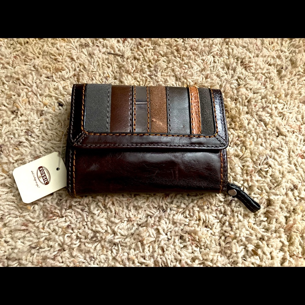 Leather Fossil Wallet